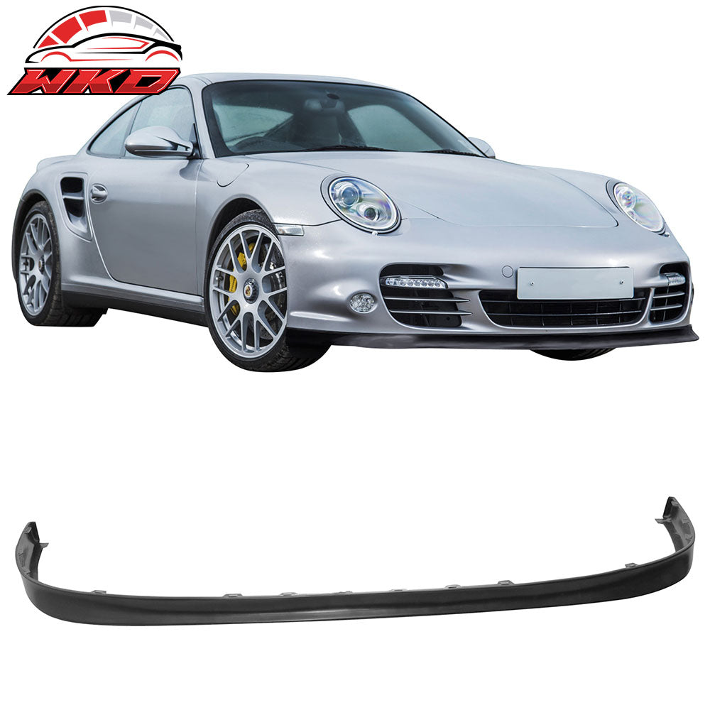 Fits 07-13 Porsche Turbo 997 911 OE Style Front Bumper Lip Unpainted PU