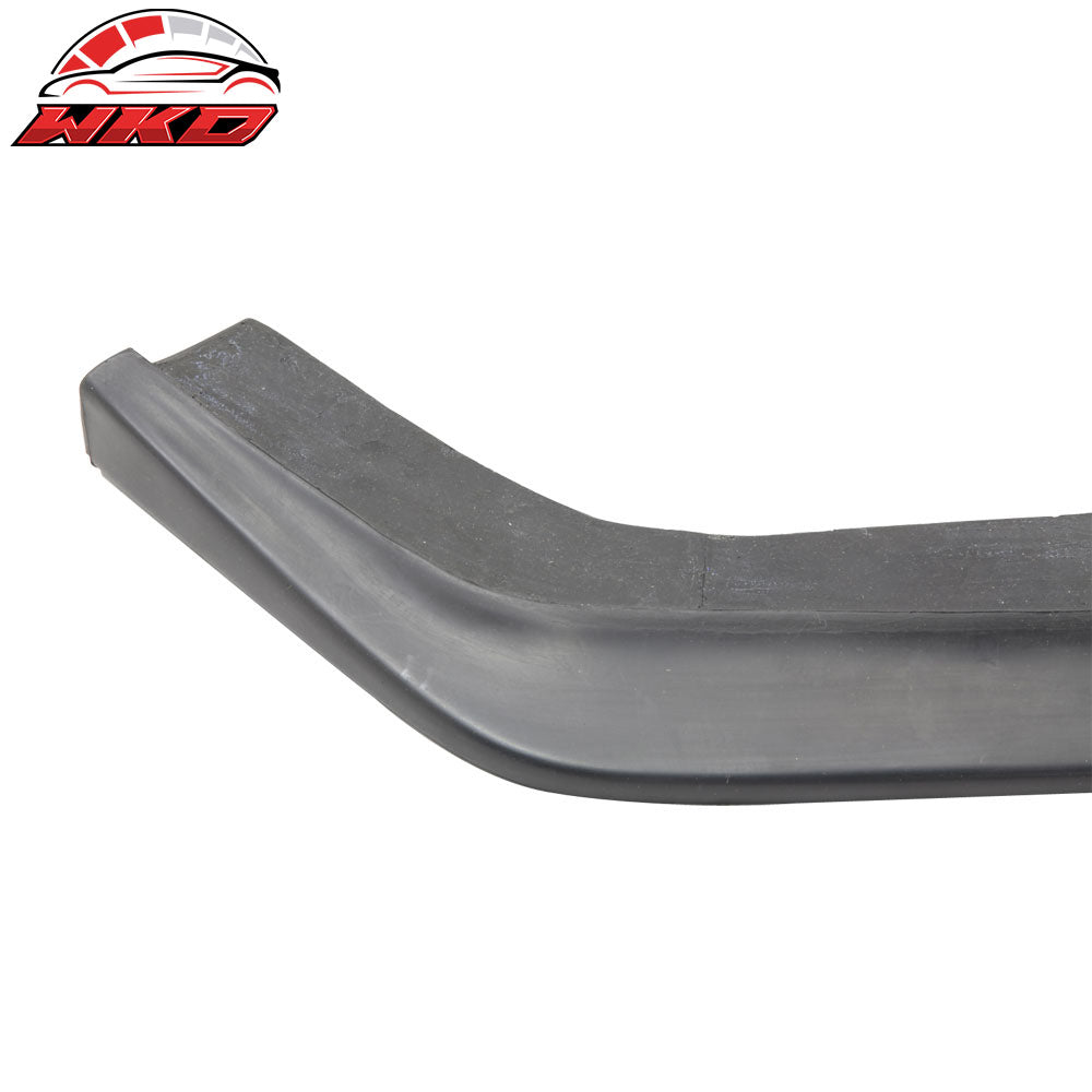 Fits 13-16 Subaru BRZ CS Style Front Bumper Lip Spoiler Kit Unpainted Black PU