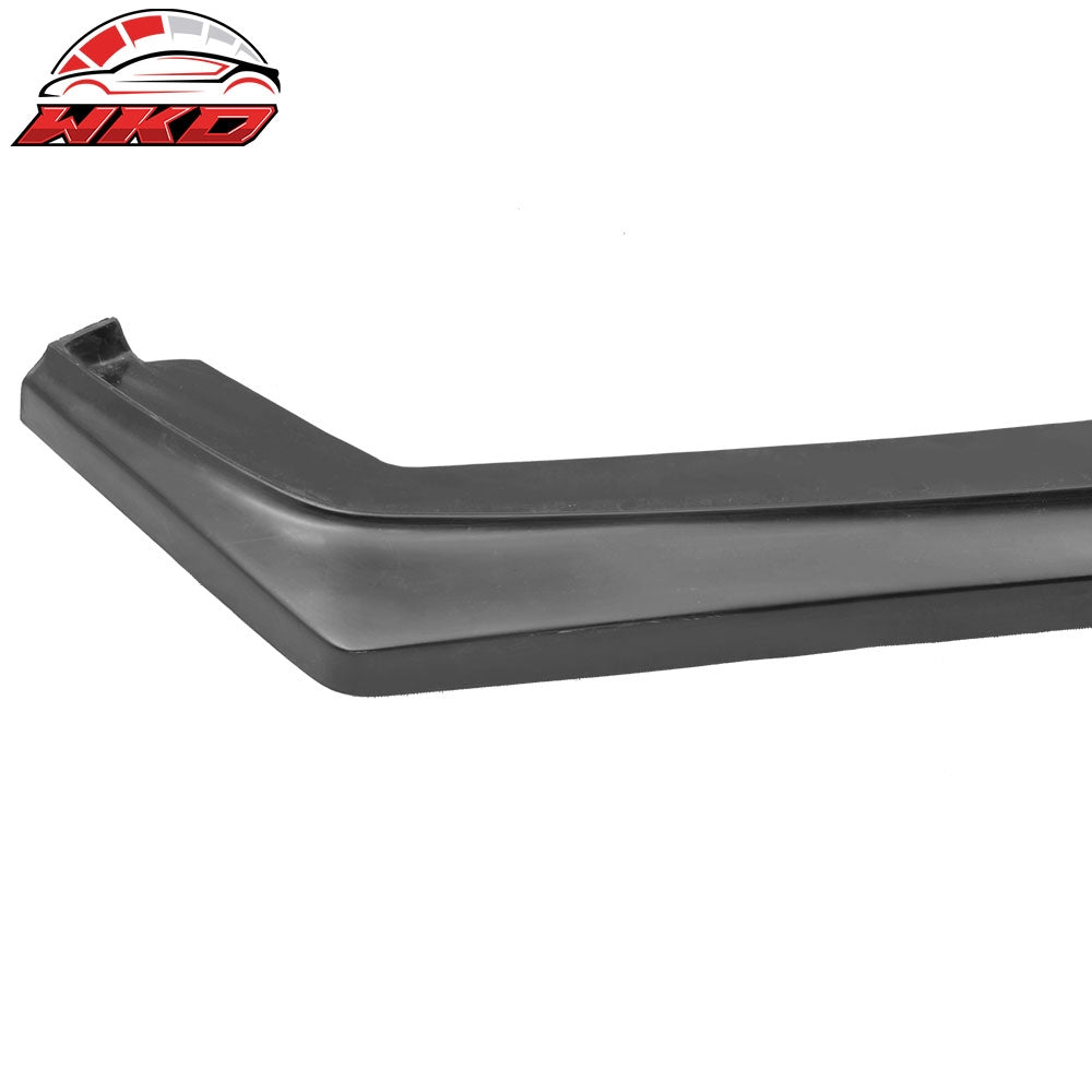 Fits 13-16 Subaru BRZ IKON Style Front Bumper Lip Spoiler Unpainted Black PU