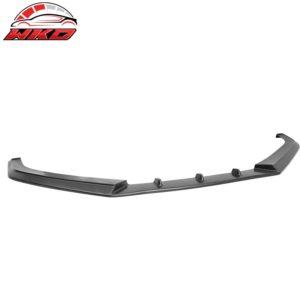 Fits 13-16 Subaru BRZ IKON V3 Style Front Bumper Lip Spoiler Unpainted Black PU
