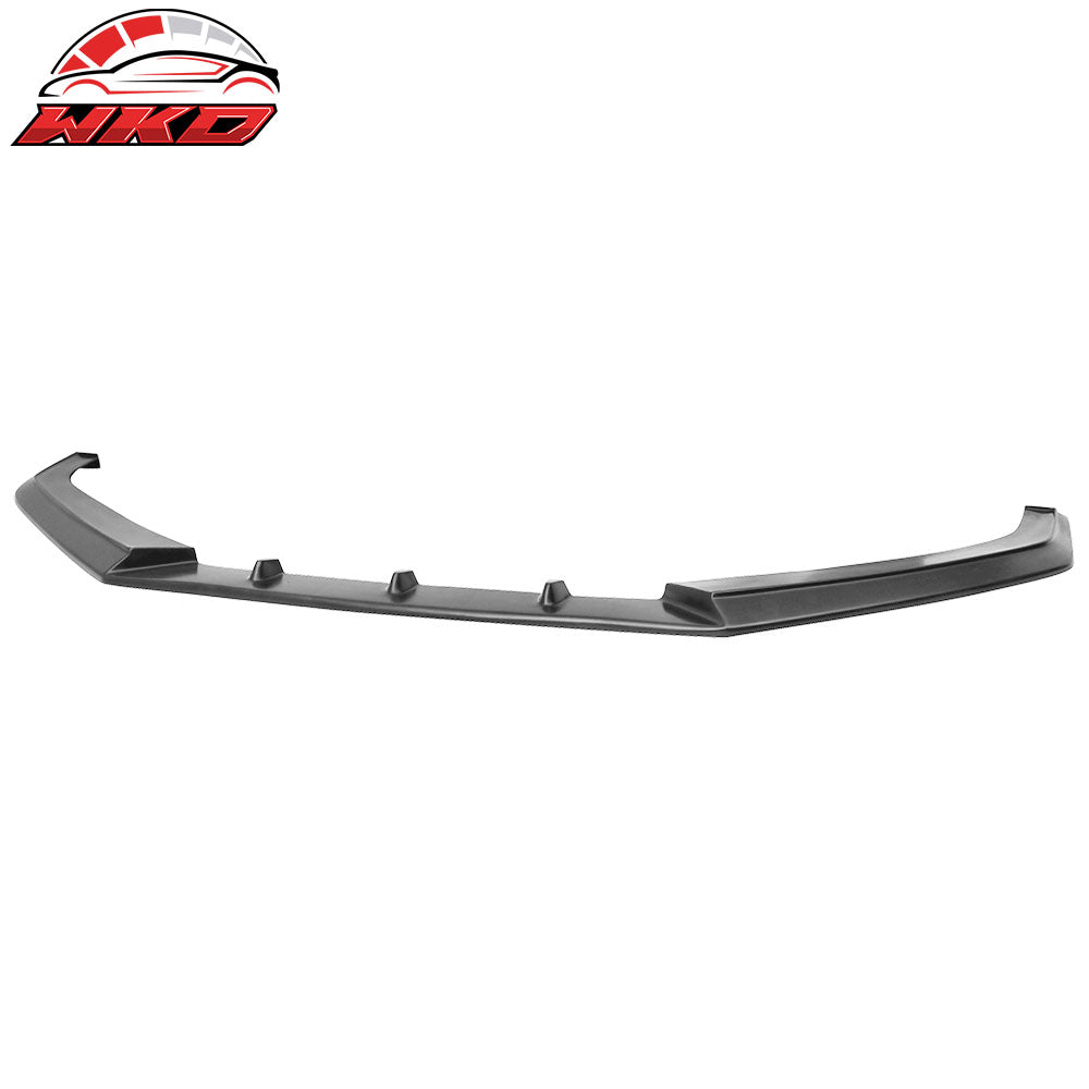 Fits 13-16 Subaru BRZ IKON V3 Style Front Bumper Lip Spoiler Unpainted Black PU
