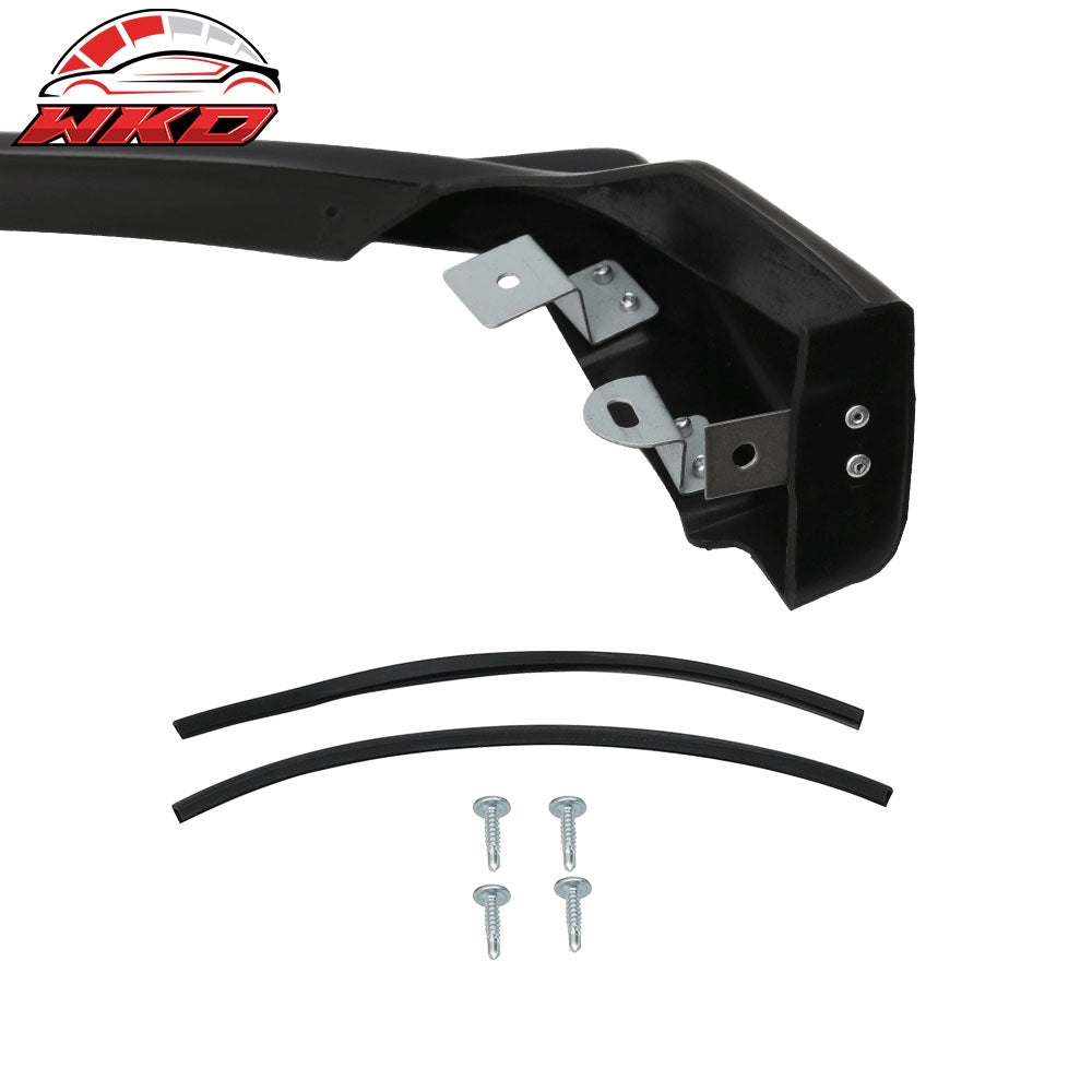 Fits 17-20 Subaru BRZ STI Style Front Bumper Lip Spoiler Splitter Unpainted PU