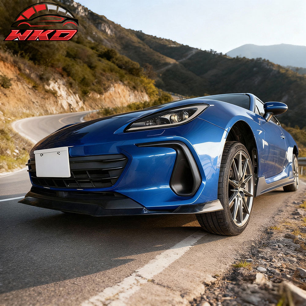 Wholesale 22-25 Subaru BRZ IKFM Style Front Bumper Lip Lower Chin Spoiler Unpainted PU