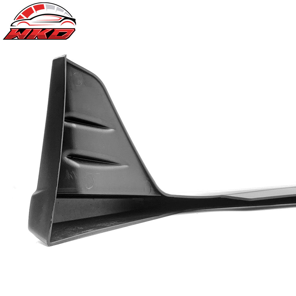 Fits 22-25 Subaru BRZ Front Bumper Lip STI 3PC Style Spoiler Unpainted Splitter