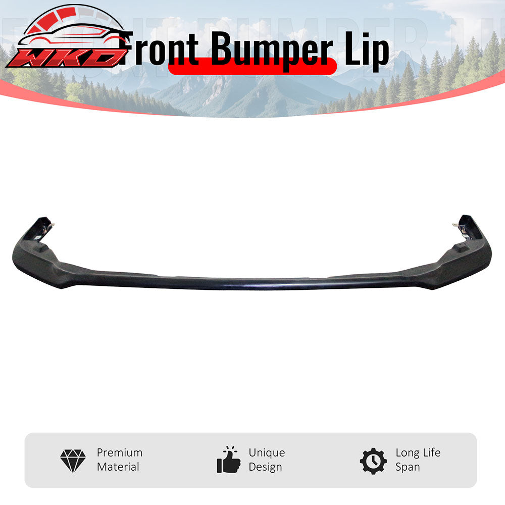 Fits 18-20 Subaru Crosstrek IKST Style Front Bumper Lip Spoiler Unpainted PU