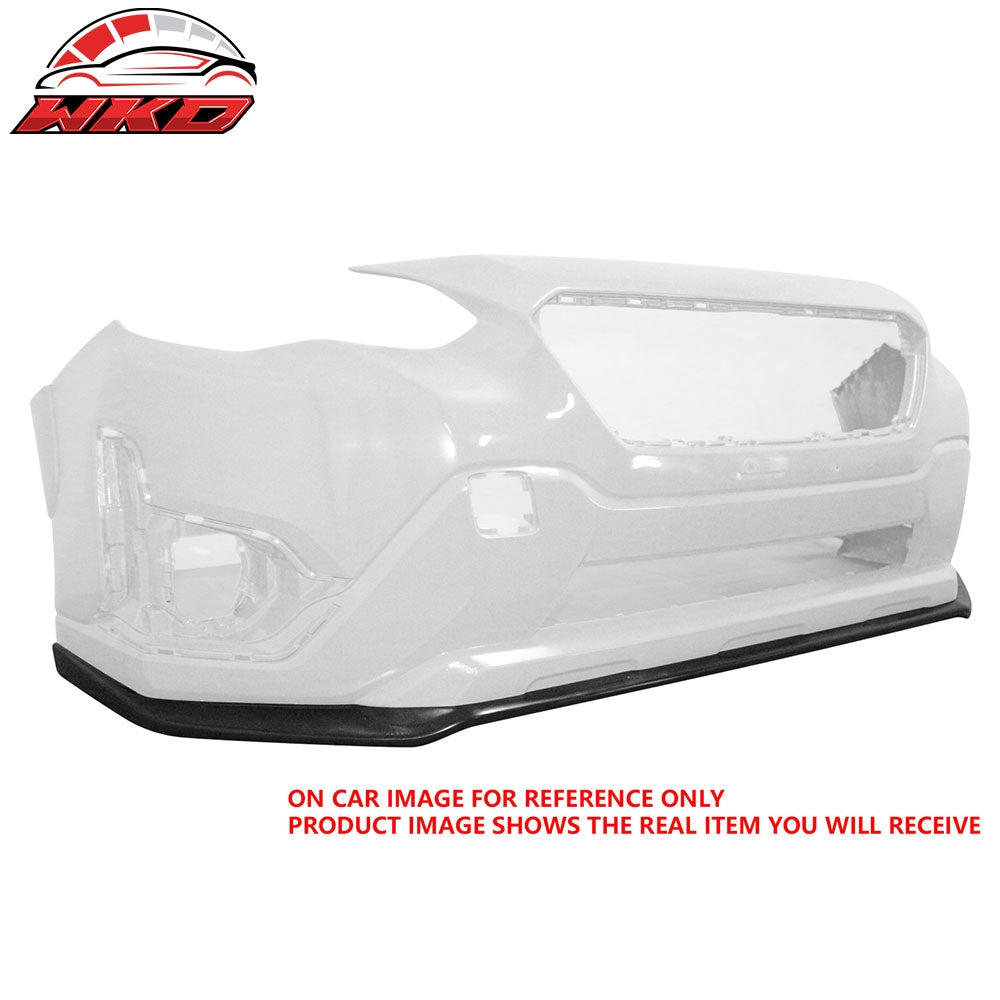 For 21-23 Subaru Crosstrek IKST Style Front Bumper Lip Chin Spoiler Unpainted PU