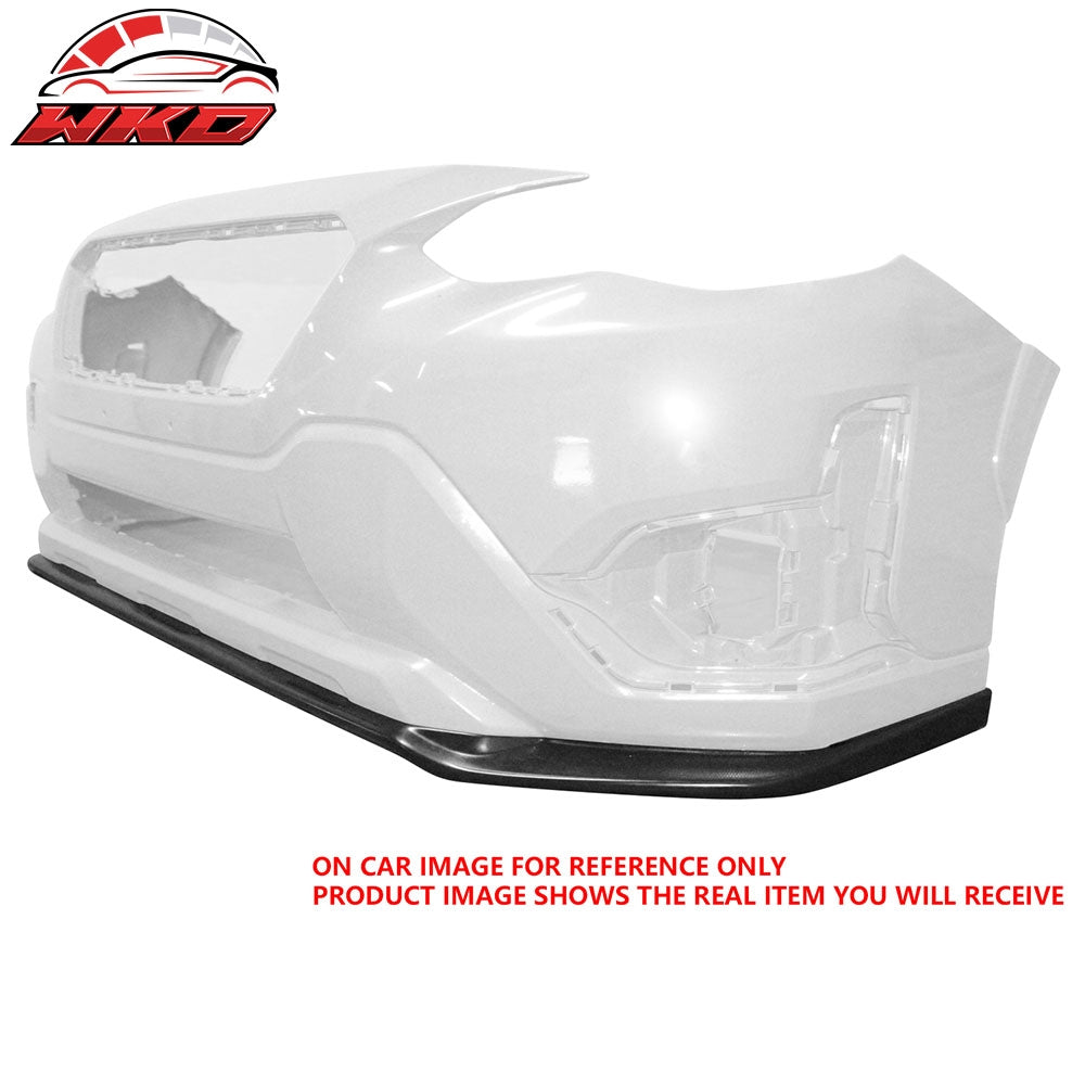 For 21-23 Subaru Crosstrek IKST Style Front Bumper Lip Chin Spoiler Unpainted PU
