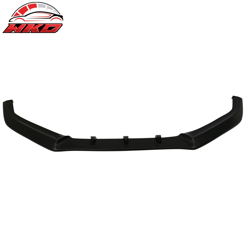 13-16 Scion FR-S IKON V3 Style Front Bumper Lip Spoiler Unpainted Black PU | Wholesale