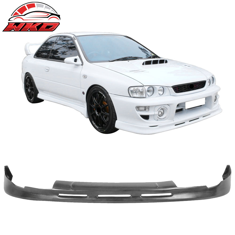 Wholesale 02-03 Subaru Impreza WRX Sedan P1 Style Front Bumper Lip Spoiler Splitter PU