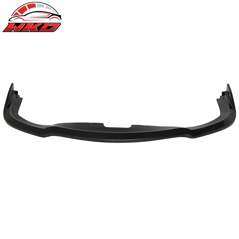 Fits 06-07 Subaru Impreza WRX STI CS2 Front Bumper Lip Painted Gloss Black - PP