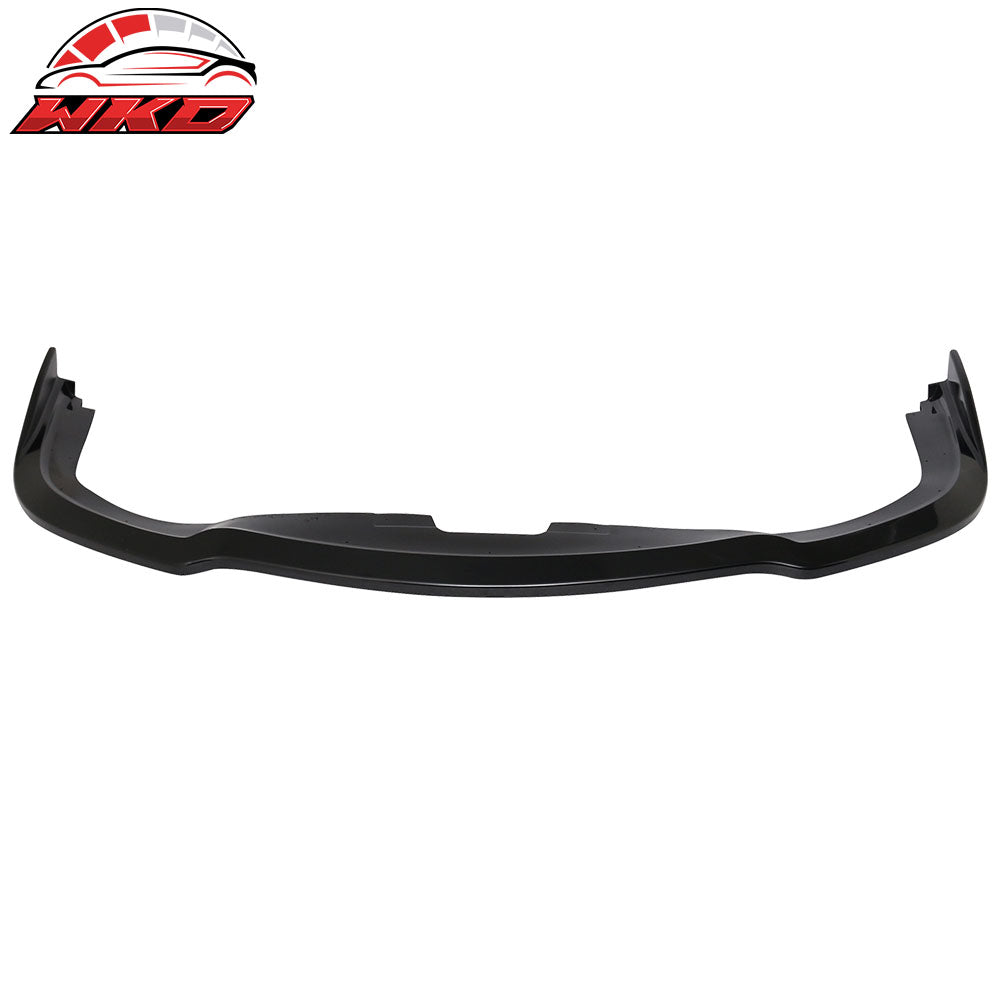 Fits 06-07 Subaru Impreza WRX STI CS2 Front Bumper Lip Painted Gloss Black - PP