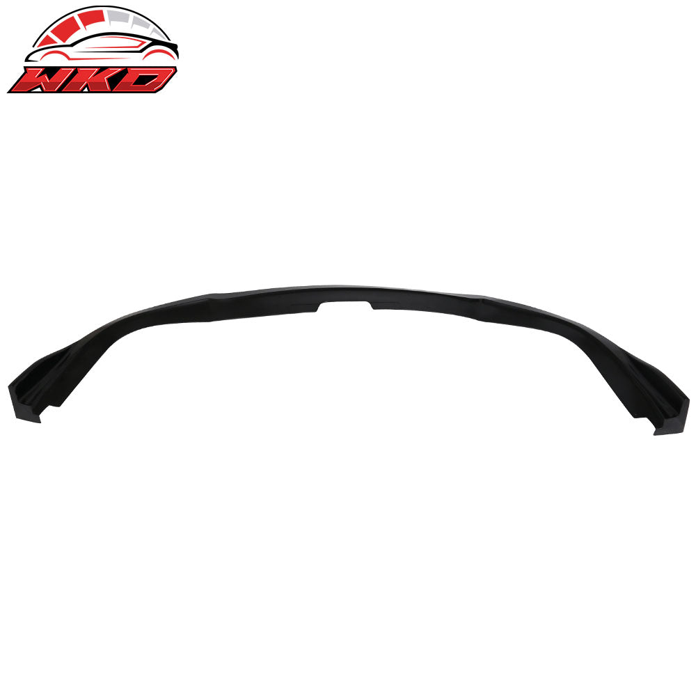 Fits 06-07 Subaru Impreza WRX STI CS2 Front Bumper Lip Painted Gloss Black - PP