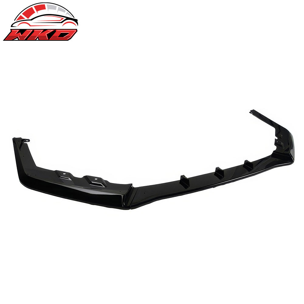 Fits 15-21 Subaru WRX STI MPX Style Front Bumper Lip Chin Spoiler PP Gloss Black