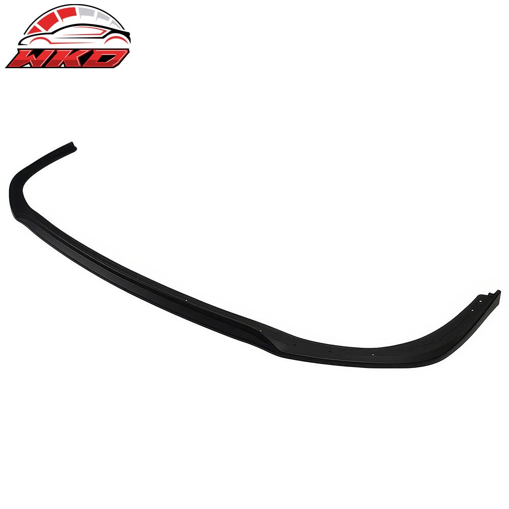 2011-14 Subaru Impreza WRX STI V Style Front Bumper Lip Splitter Matte Black | Wholesale