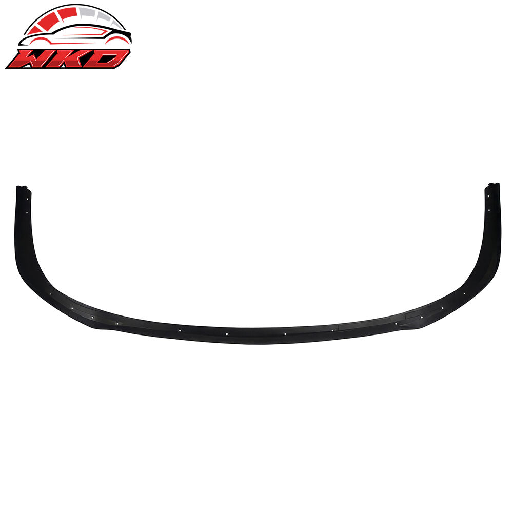 Fits 11-14 Subaru Impreza WRX STI V Style Front Bumper Lip Splitter Matte Black