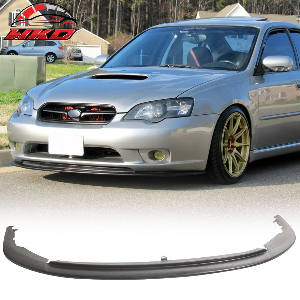 Fits 05-07 Subaru Legacy GT JDM Bumper Only Front Bumper Lip Spoiler PU Splitter