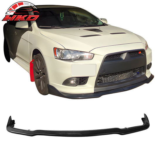 Wholesale 09-14 Mitsubishi Lancer Ralliart CS Style Front Lip Bumper Lower Spoiler PU