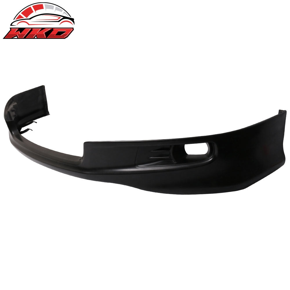 Fits 07-09 Toyota Camry Unpainted Black OE Factory SE Style Front Bumper Lip PU