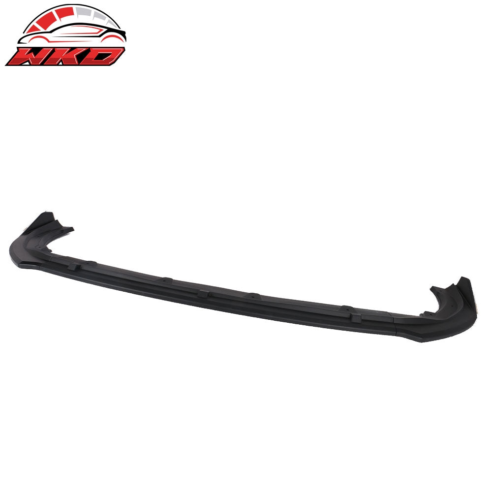 Fits 18-20 Toyota Camry V2 Style Unpainted Front Bumper Lip Spoiler 3PC Splitter