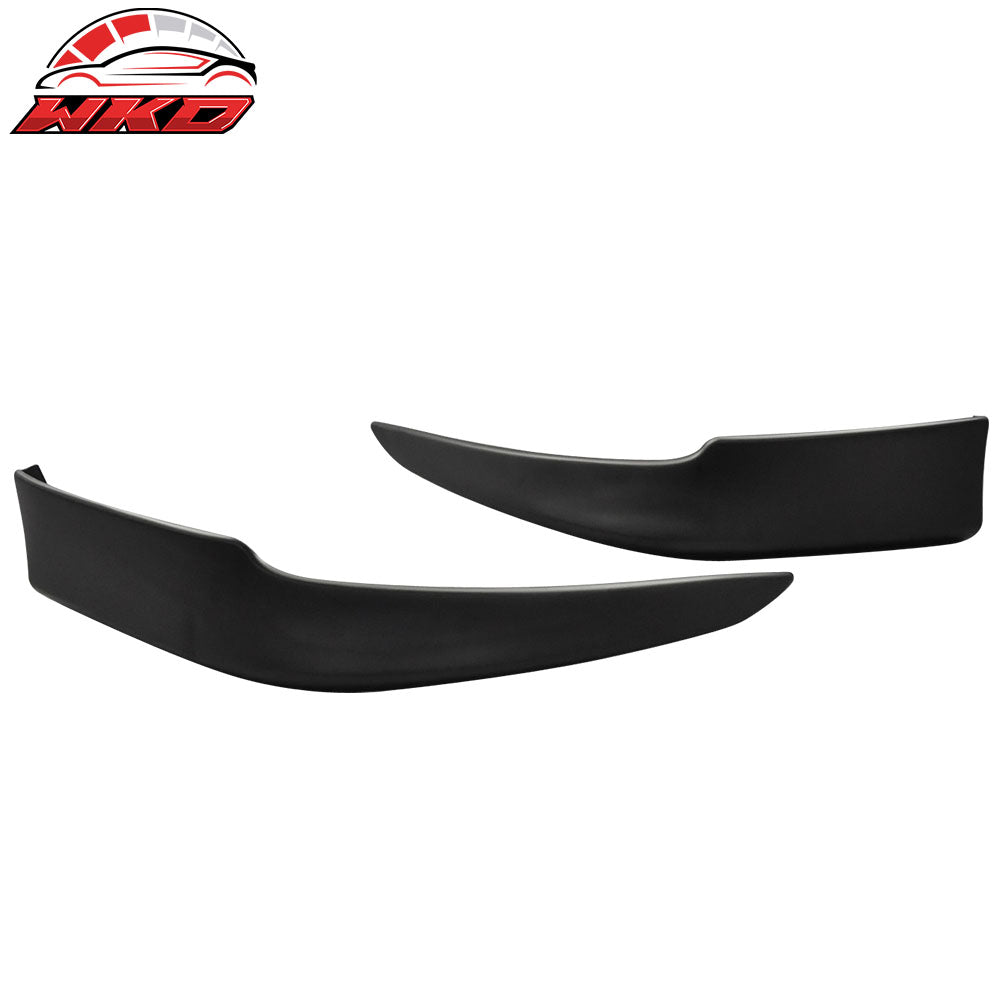 Fits 09-10 Toyota Corolla OE Style 2PCS Front Bumper Lip Splitters Spoiler PP