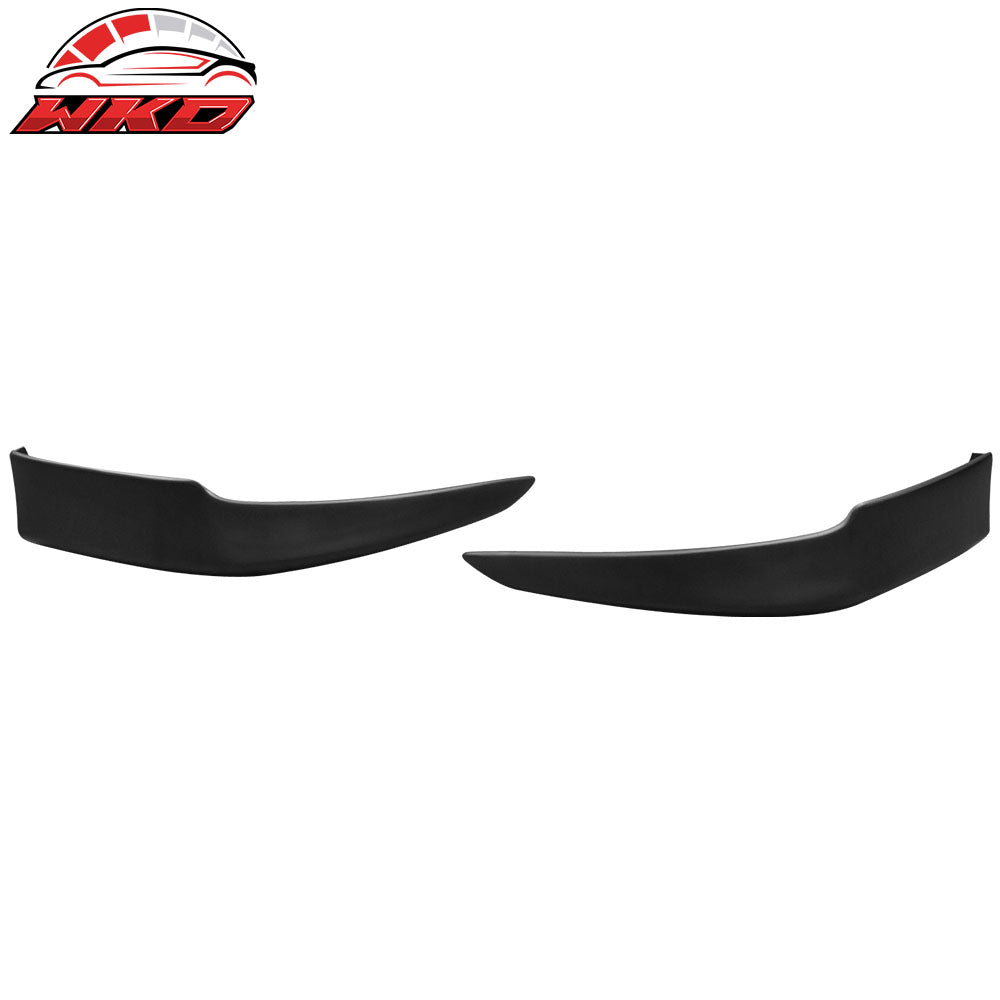 Fits 09-10 Toyota Corolla OE Style 2PCS Front Bumper Lip Splitters Spoiler PP