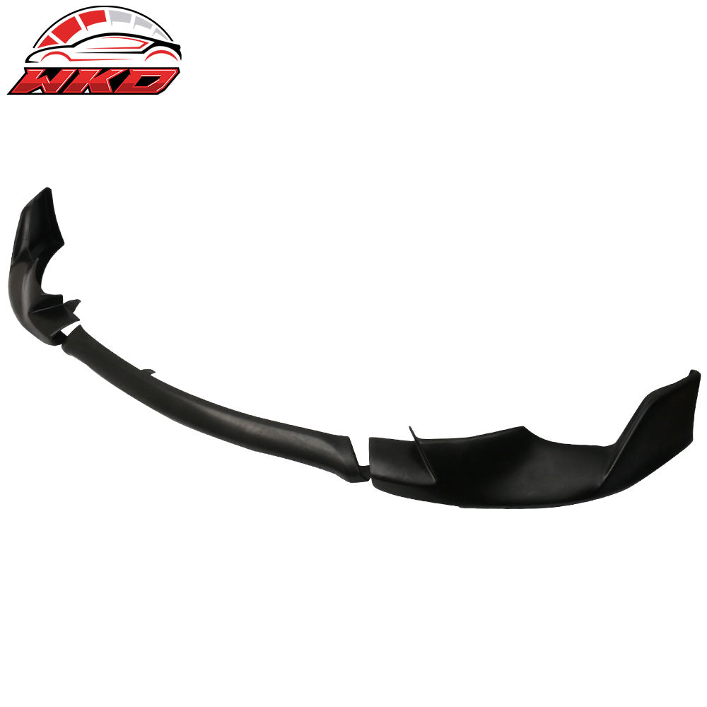 Fits 14-16 Toyota Corolla Base L LE Sport Style 3PCS Front Bumper Lip Spoiler PU