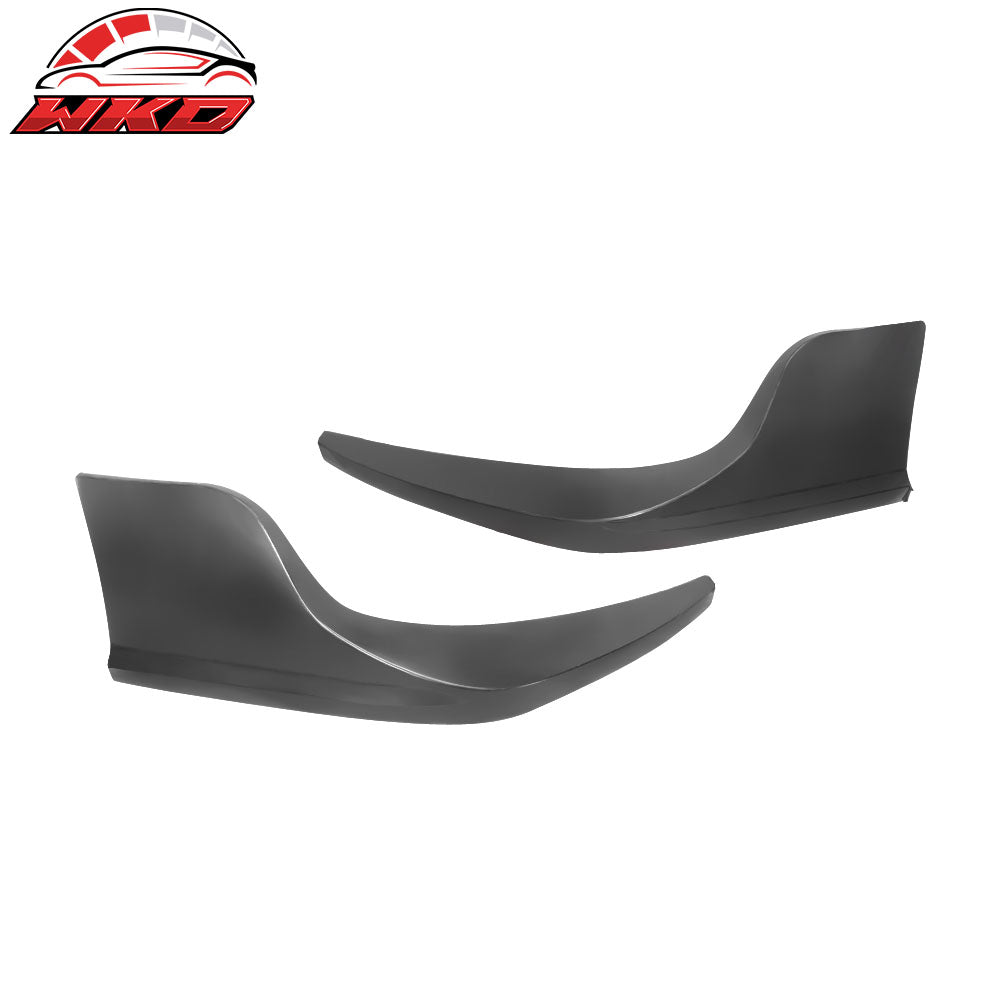 Fits 14-16 Toyota Corolla S Only Front Bumper Lip Spoiler Splitter Side Apron PU