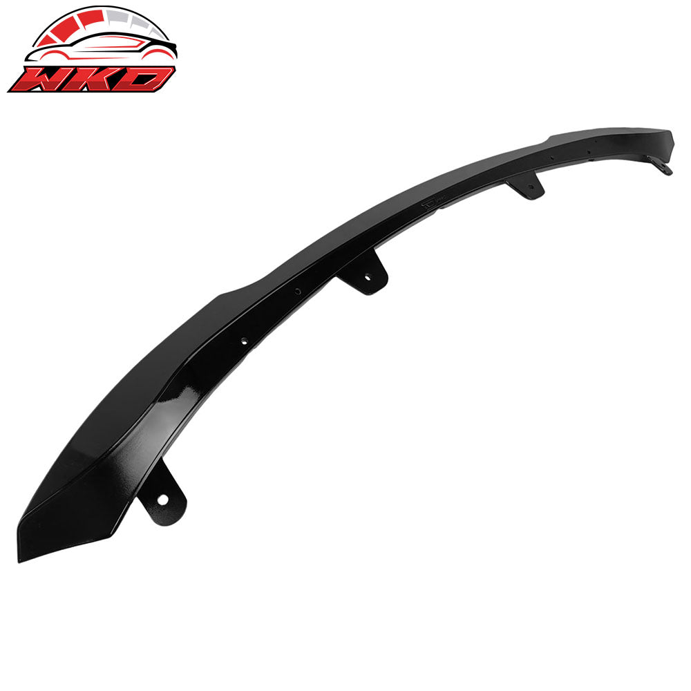 Fits 19-21 Toyota Corolla 5DR Front Bumper Lip Gloss Black ABS Spoiler Splitter