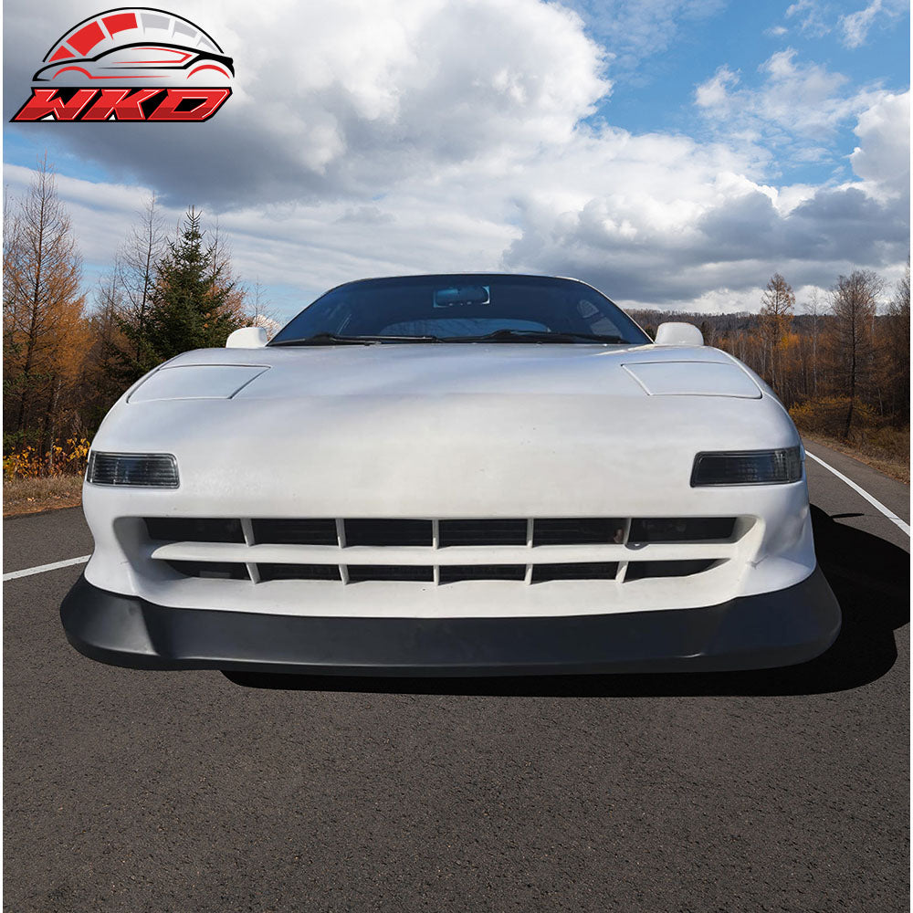 Fits 91-95 Toyota MR2 AW Aeroware Style Front Bumper Lip Spoiler Unpainted - PU