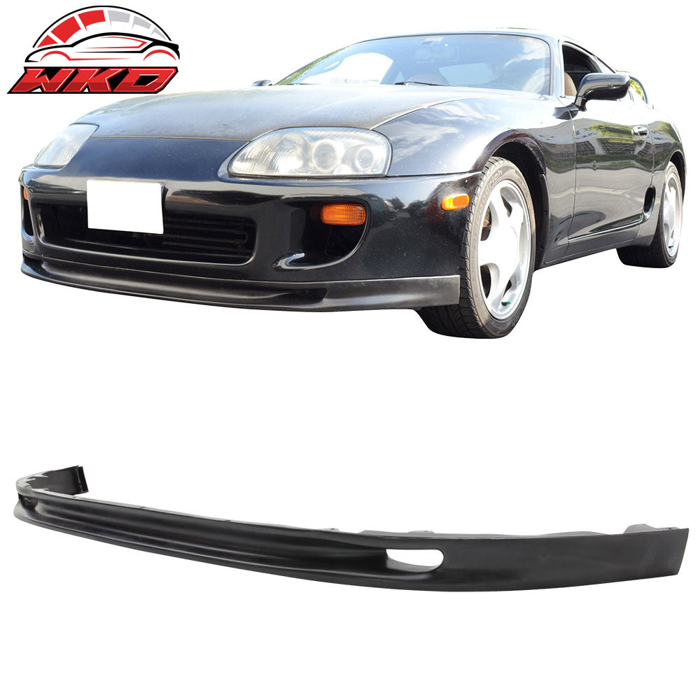 Fits 93-98 Toyota MK4 Supra Aero Magic Whifbitz WB Style Front Bumper Lip Kit PU