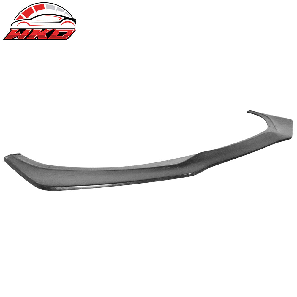 Fits 17-20 Toyota 86 GT86 FT86 IKON Style Unpainted Black Front Bumper Lip - PU