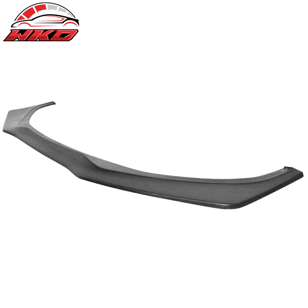 Fits 17-20 Toyota 86 GT86 FT86 IKON Style Unpainted Black Front Bumper Lip - PU