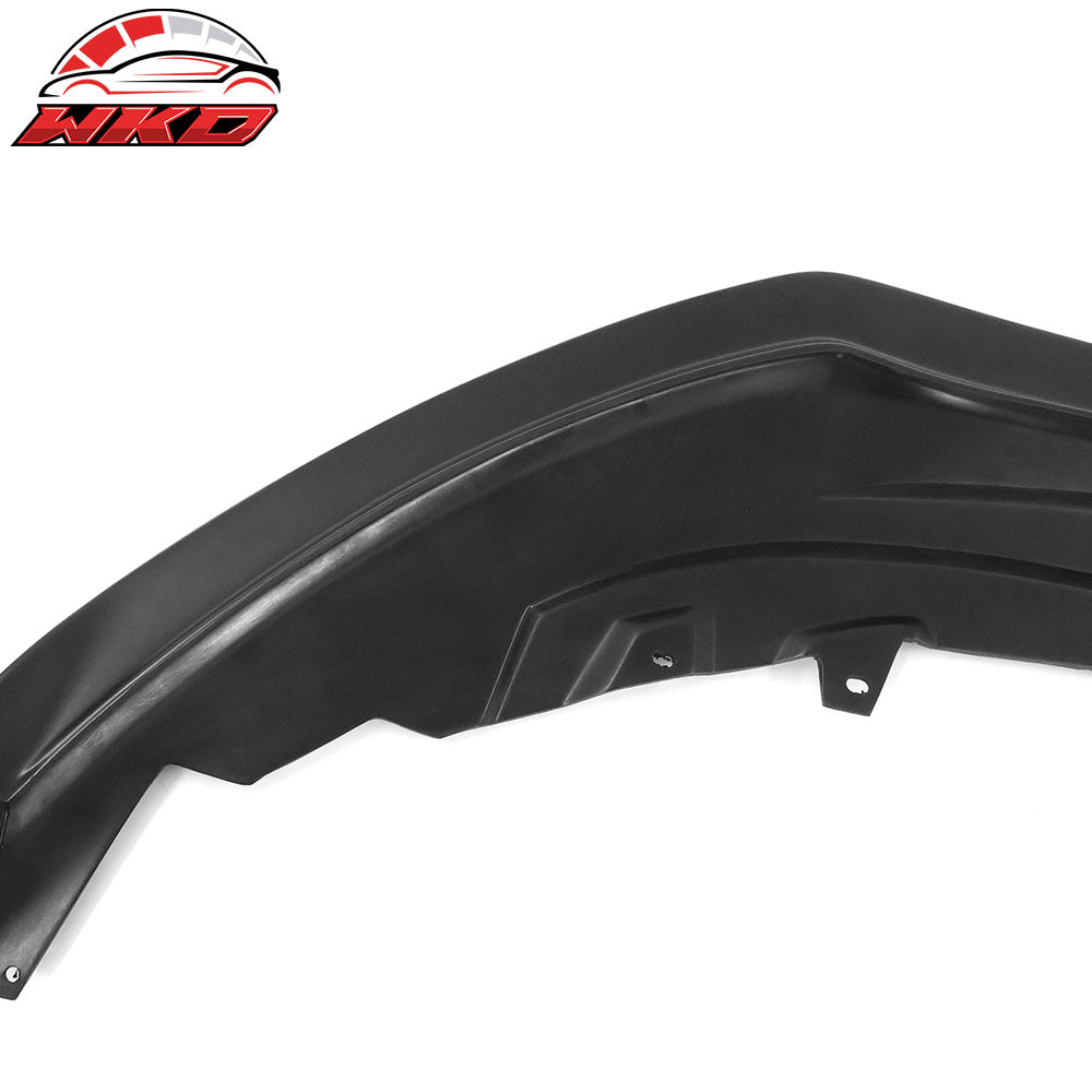 Fits 22-26 Toyota GR86 Front Bumper Lip CS Style Spoiler Unpainted PU Splitter