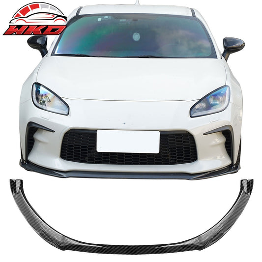 2022-26 Toyota GR86 Front Bumper Lip IKON Spoiler Carbon Fiber Print Splitter | Wholesale