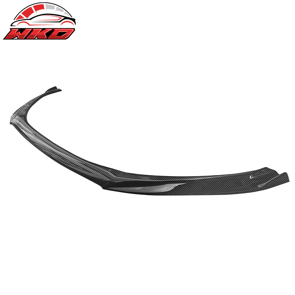 Fits 22-26 Toyota GR86 Front Bumper Lip IKON Spoiler Carbon Fiber Print Splitter