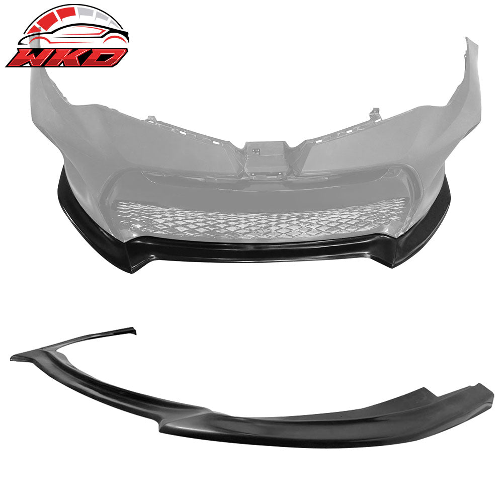 Fits 17-19 Toyota Corolla SE XSE Front Lip Air Dam Bumper Spoiler PU GT Style