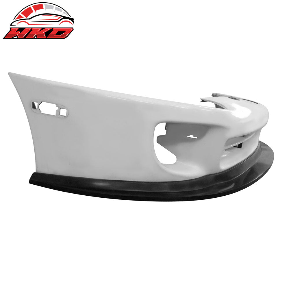 Fits 97-98 Toyota Supra Front Lip Air Dam Bottom Bumper Spoiler PU MDA Style