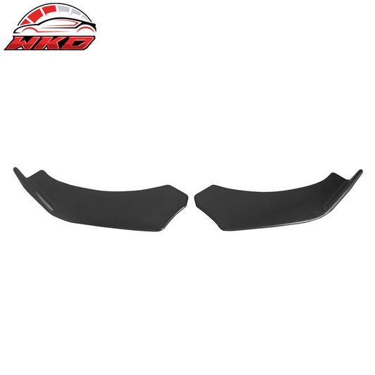 Wholesale Universal V3 Style Front Bumper Lip Spoiler Splitters Protector PU Unpainted 2PC