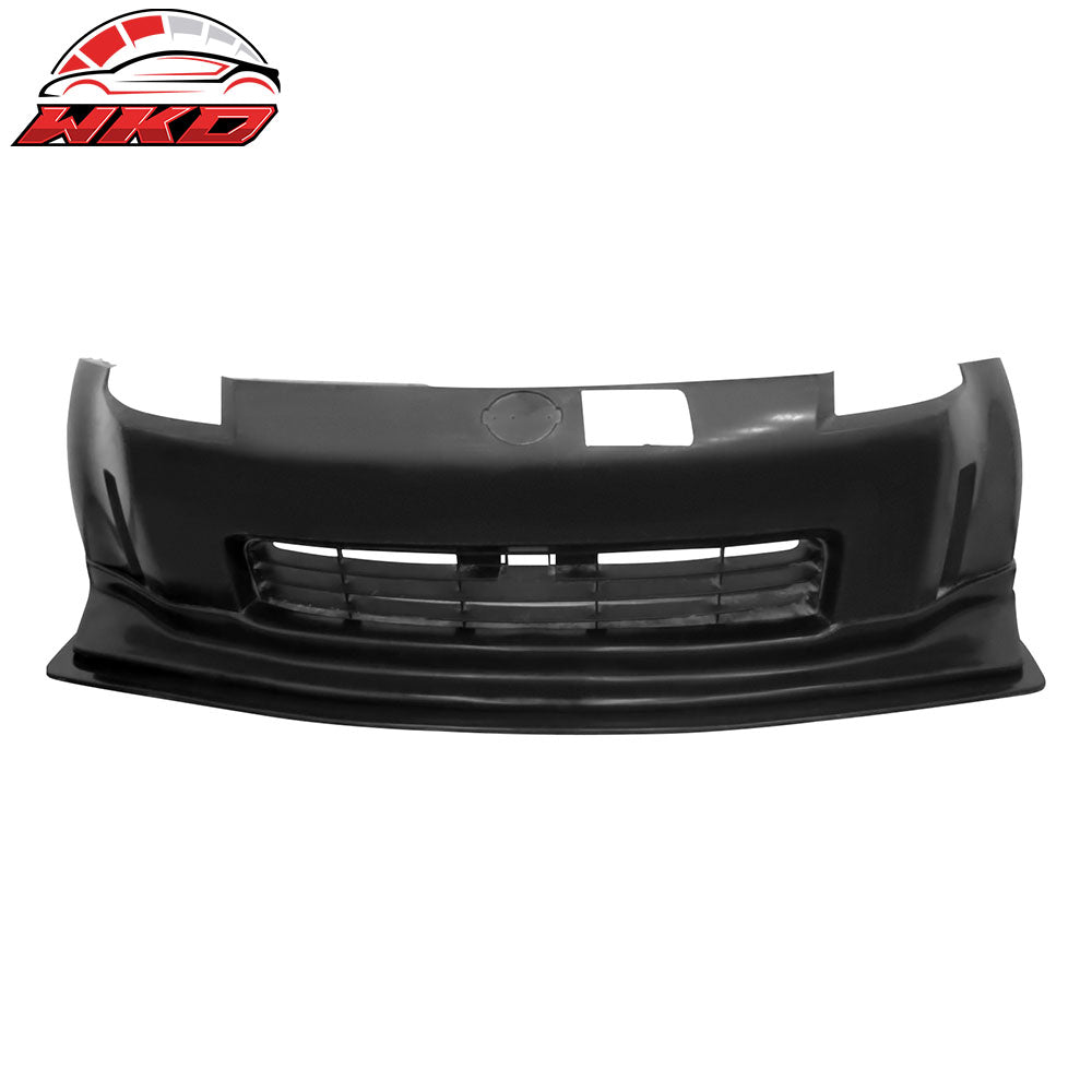 Fits 03-05 Nissan 350Z Z33 Front Bumper Bottom Lip Chin Splitter Unpainted PU