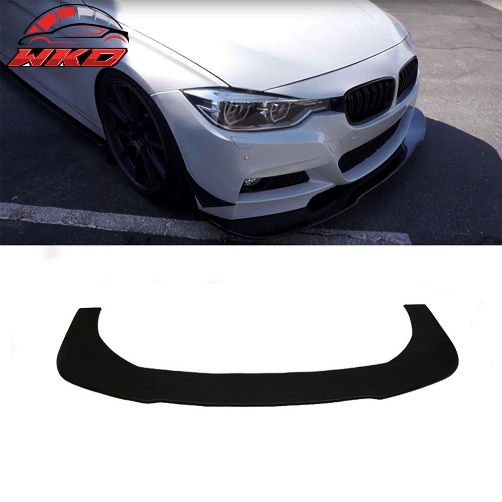 Universal Type 3 Front Bumper Lip Spoiler Chin Splitter Protector Unpainted PU
