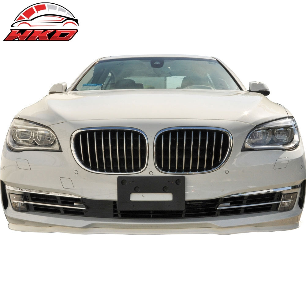 Universal Fit Front Bumper Lip Splitter Quick Chin EZ Install 100 Inch White