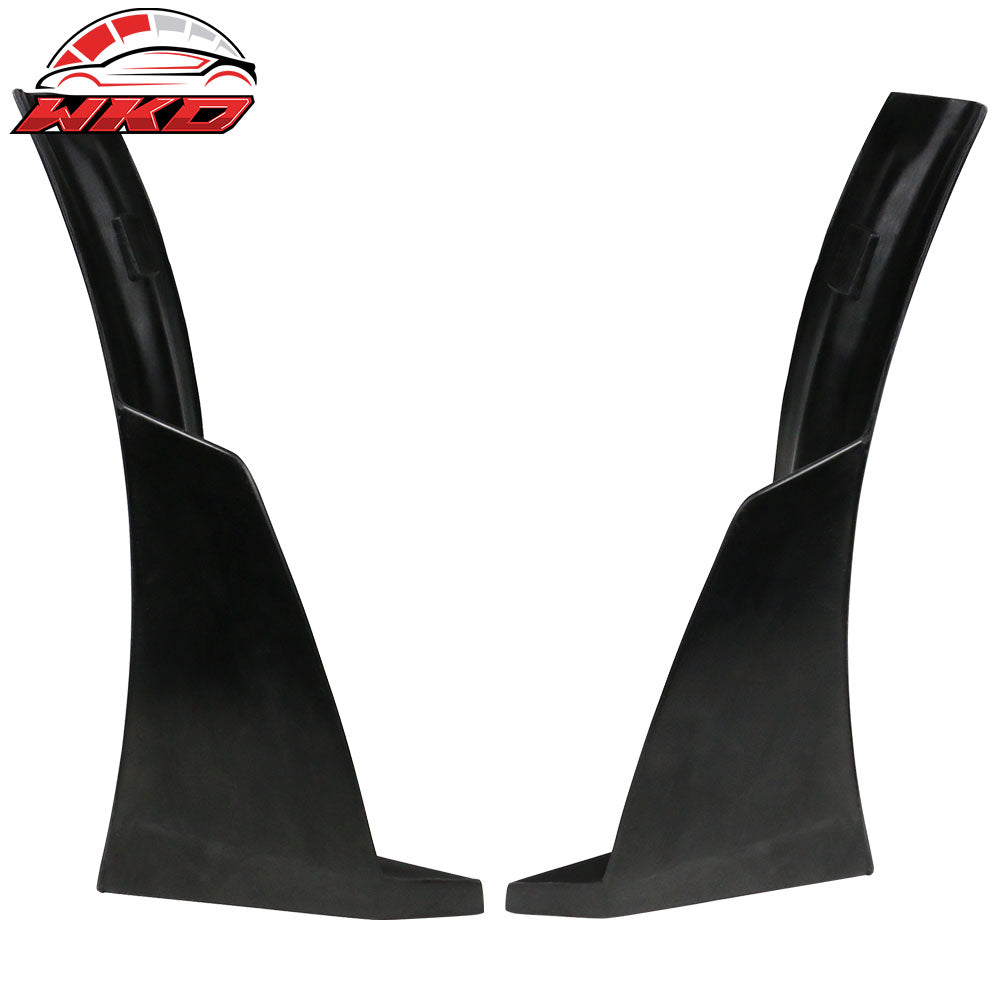 IKON Style 2PCS Front Bumper Lip Splitter Corner Winglets Canard PU | Wholesale