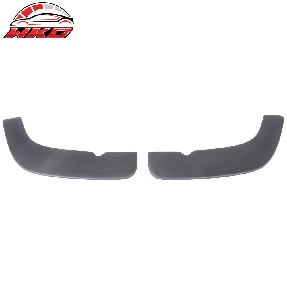 Universal Type 3 Style Front Bumper Splitters Quick Lip PU 24x5 Inch 2PCS | Wholesale