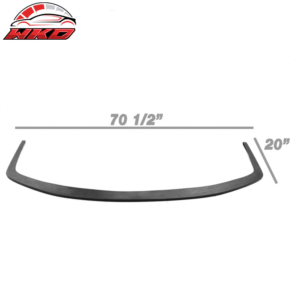 Fits 08-15 Mitsubishi Lancer EVO X 10 Front Lip Splitter For VTX Voltex Lip Only