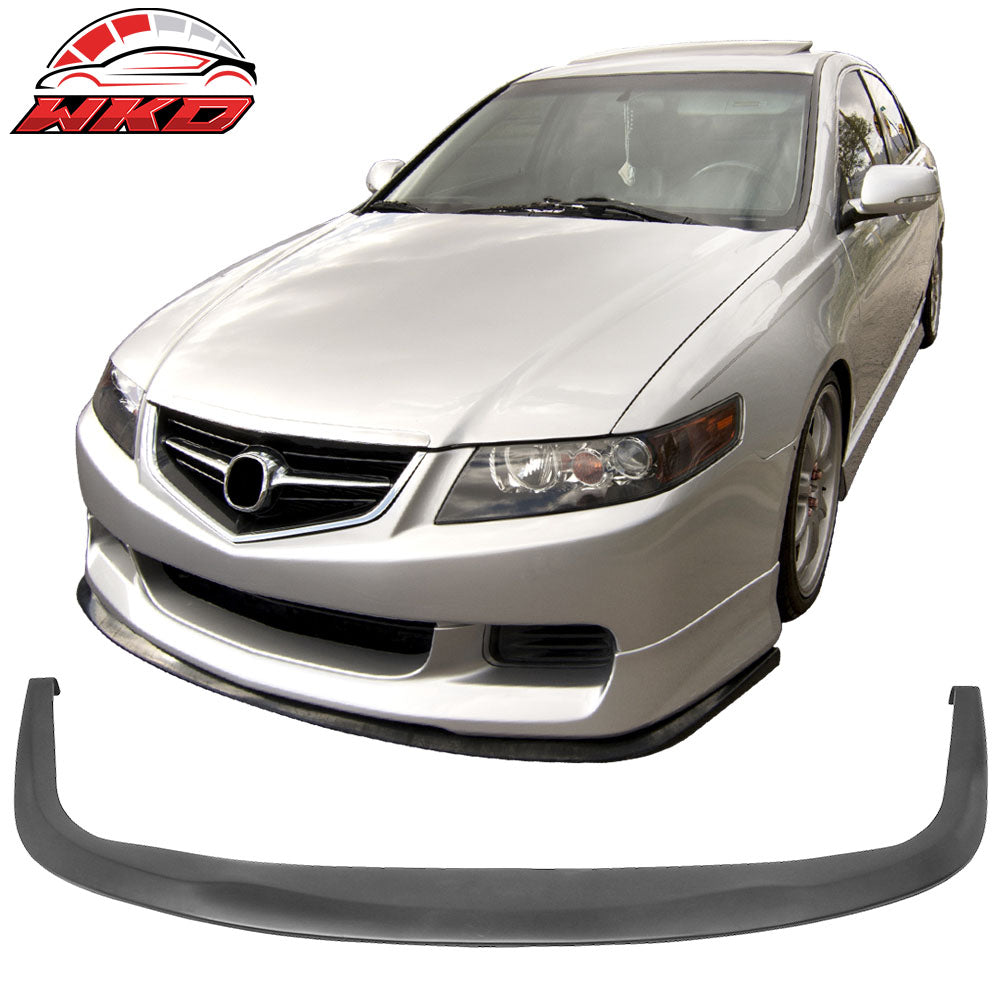 Universal CS Style Front Lower Bumper Lip Spoiler Splitter Add On Bodykit PU