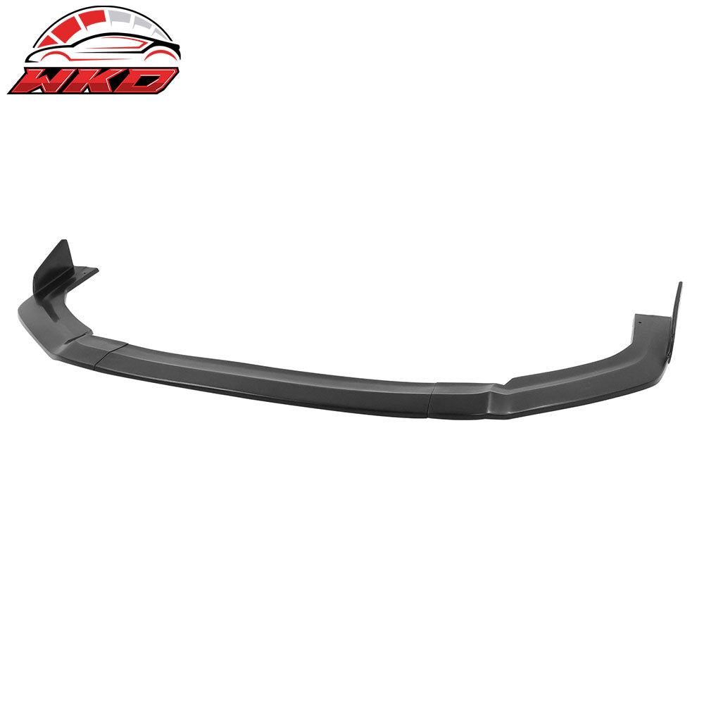 Fits 22-24 Honda Civic 11th Gen 4-Door IKON Unpainted Front Bumper Lip 3PCS - PU