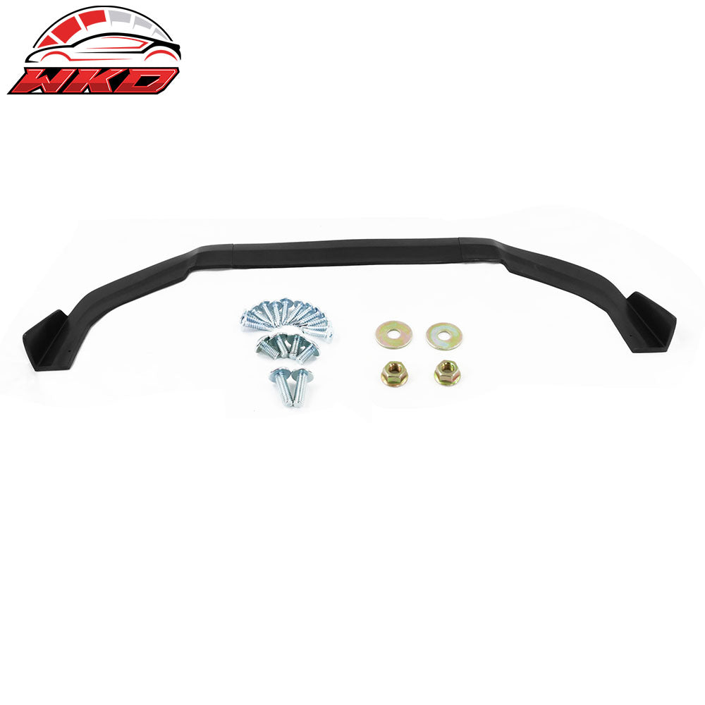 Fits 22-24 Honda Civic 11th Gen 4-Door IKON Unpainted Front Bumper Lip 3PCS - PU