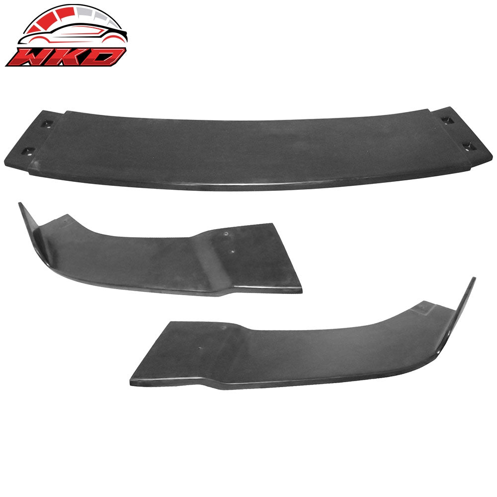 Fits 10-12 Lexus IS250 IS350 C IKON Style Front Bumper Lip Spoiler Chin PU 3PCS