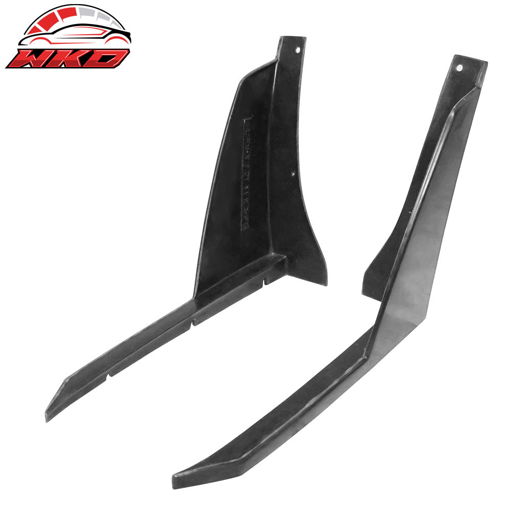 Fits 14-16 Scion tC IKON V3 Style Front Bumper Lip Splitters Winglets PU 2PCS