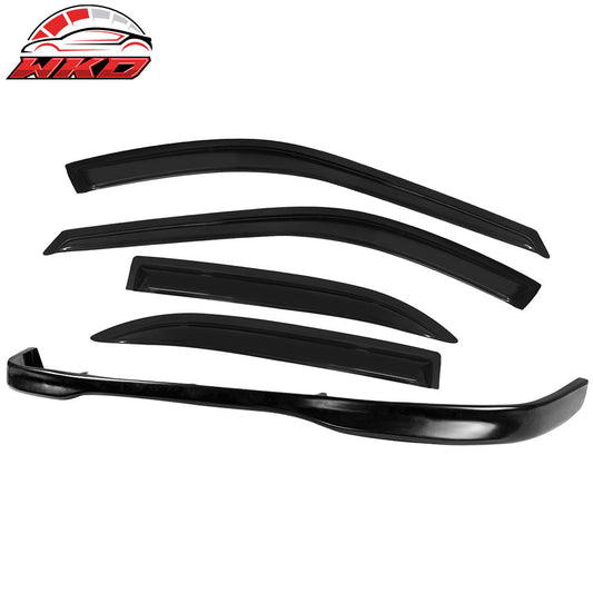 Wholesale 96-97 Honda Accord 4Dr TR Style Front Bumper Lip + Sun Window Visor